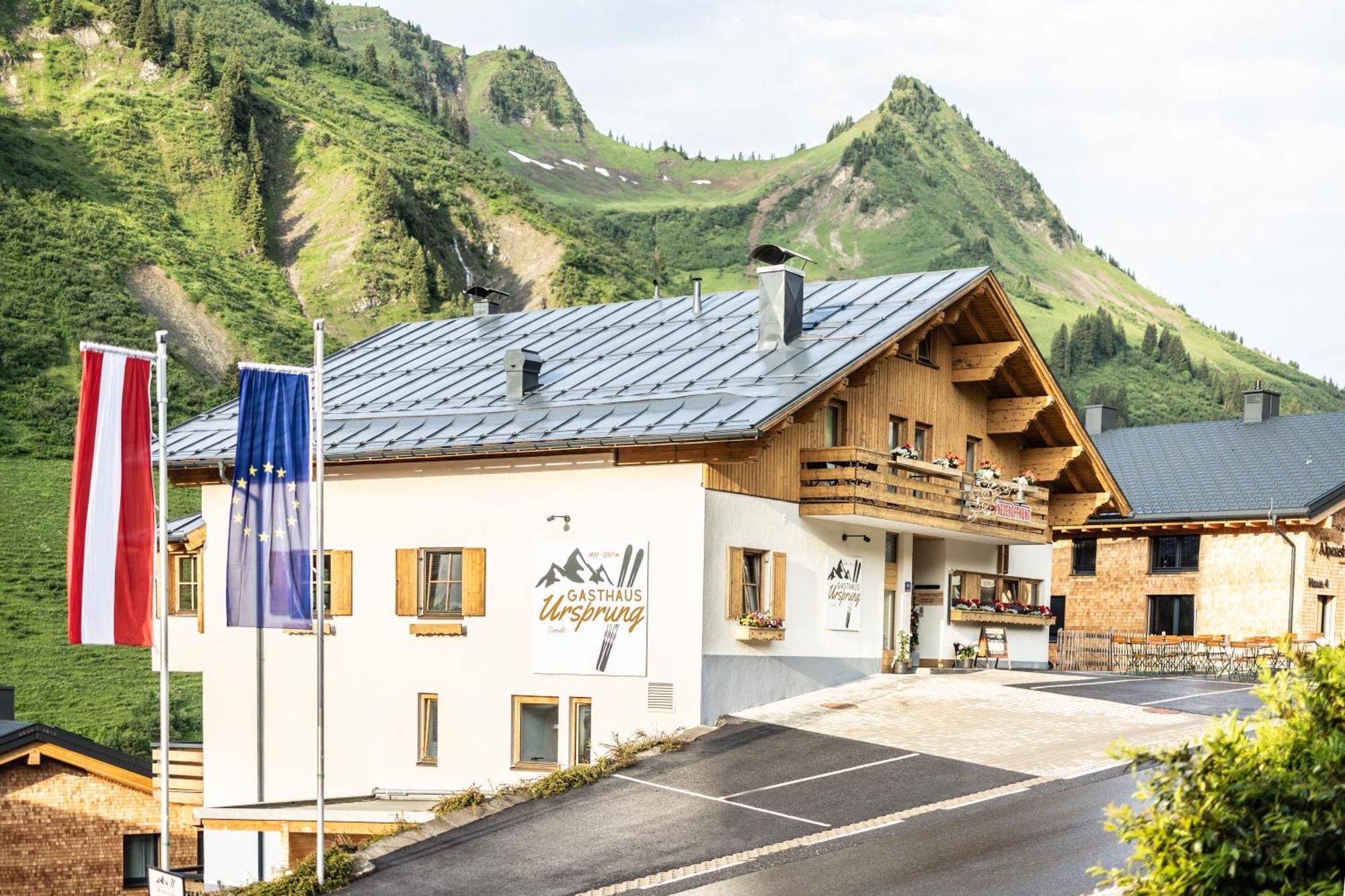 Gasthaus Ursprung Damüls Exterior foto